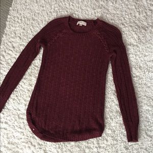 Red sweater